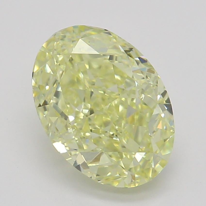 1.15 Ct. Fancy Yellow Oval Diamond