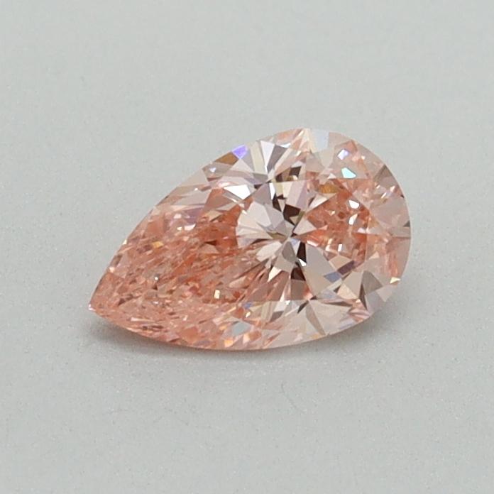 0.37 Ct. Fancy Vivid Pink Pear Lab Grown Diamond