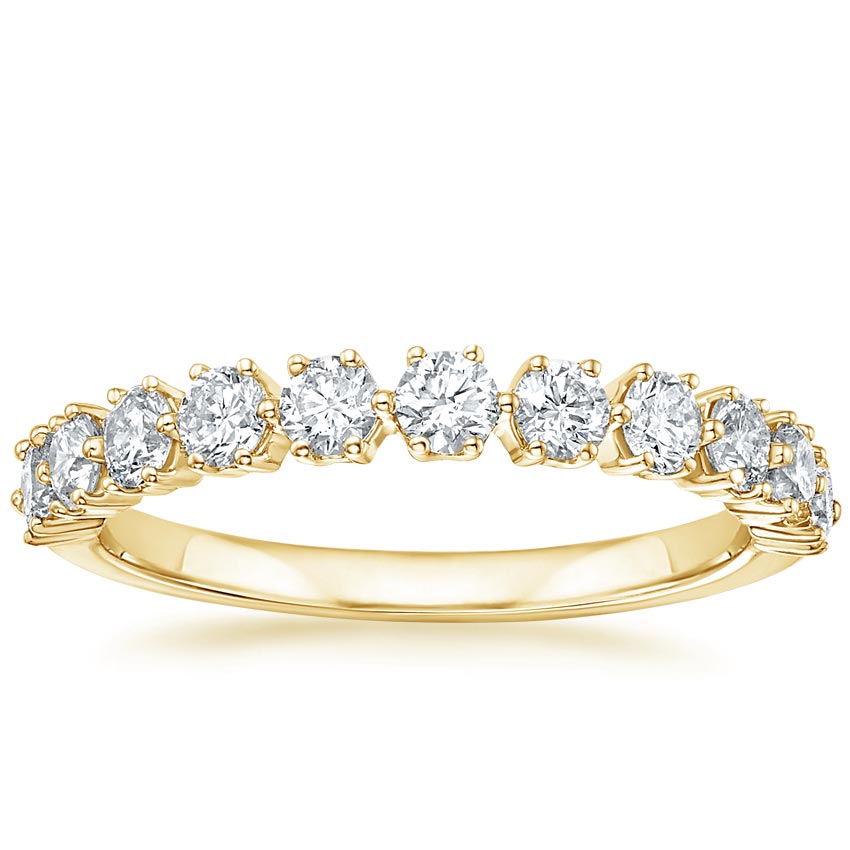 Sita Diamond Ring in 18K Yellow Gold