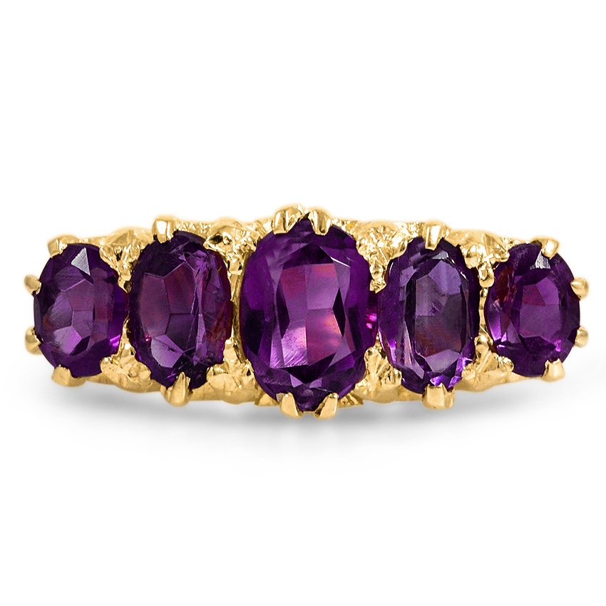 Victorian Amethyst Vintage Ring