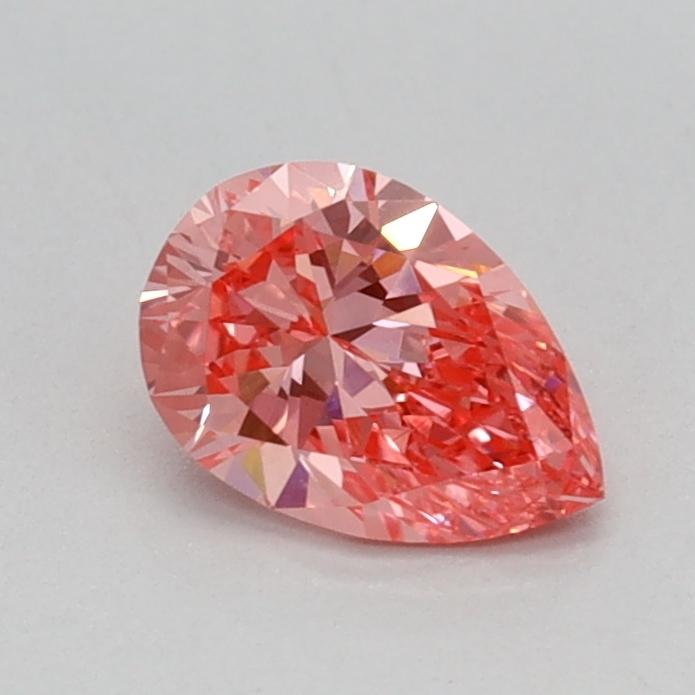 0.41 Ct. Fancy Vivid Pink Pear Lab Grown Diamond
