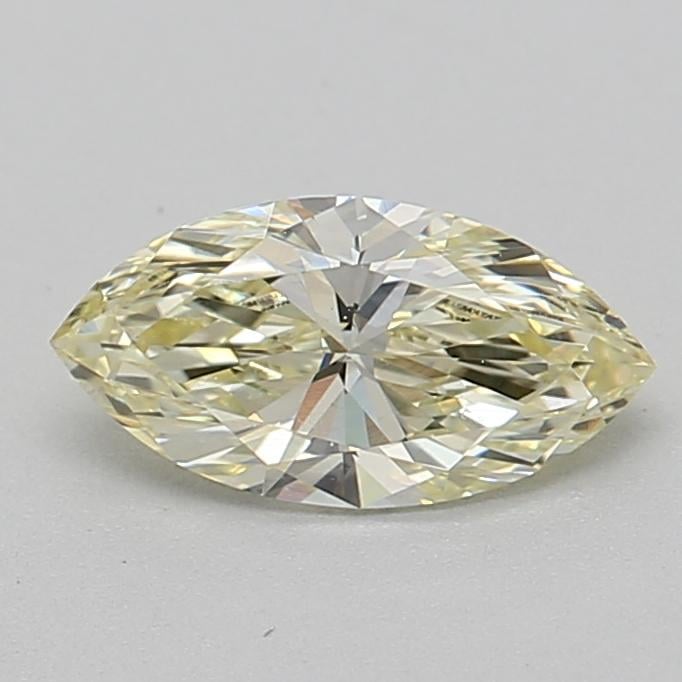 0.41 Ct. Fancy Light Yellow Marquise Lab Grown Diamond