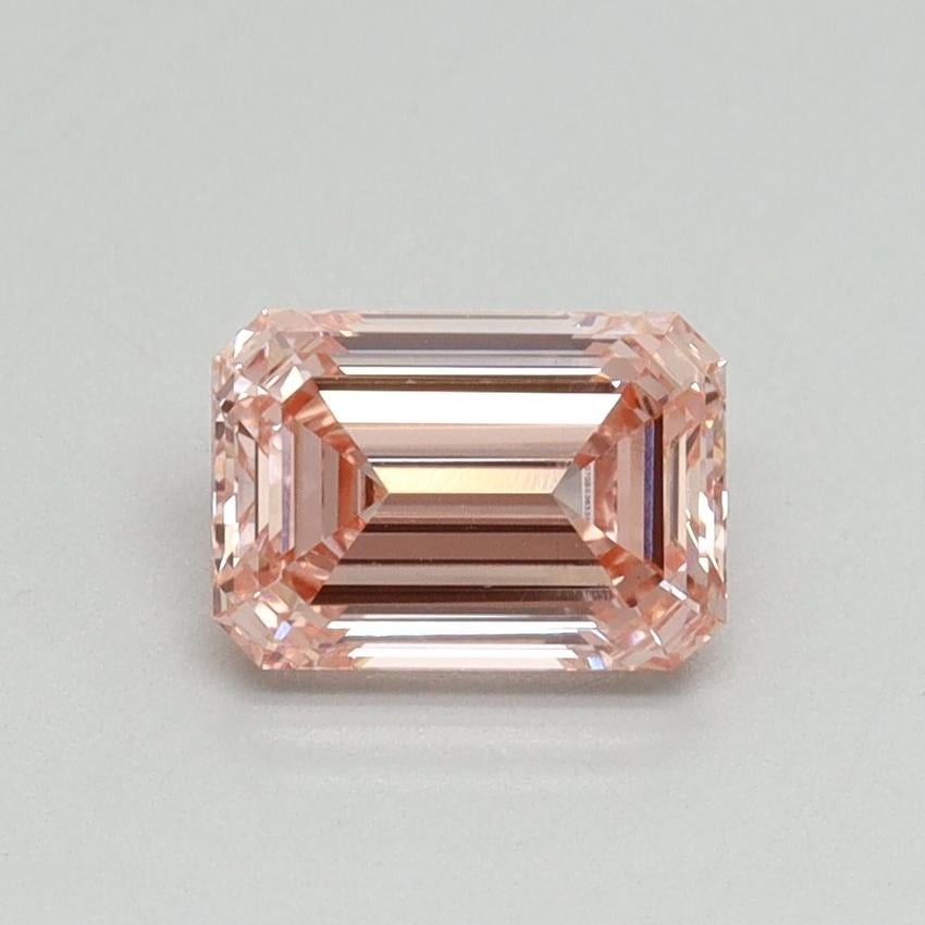 1.02 Ct. Fancy Vivid Pink Emerald Lab Grown Diamond