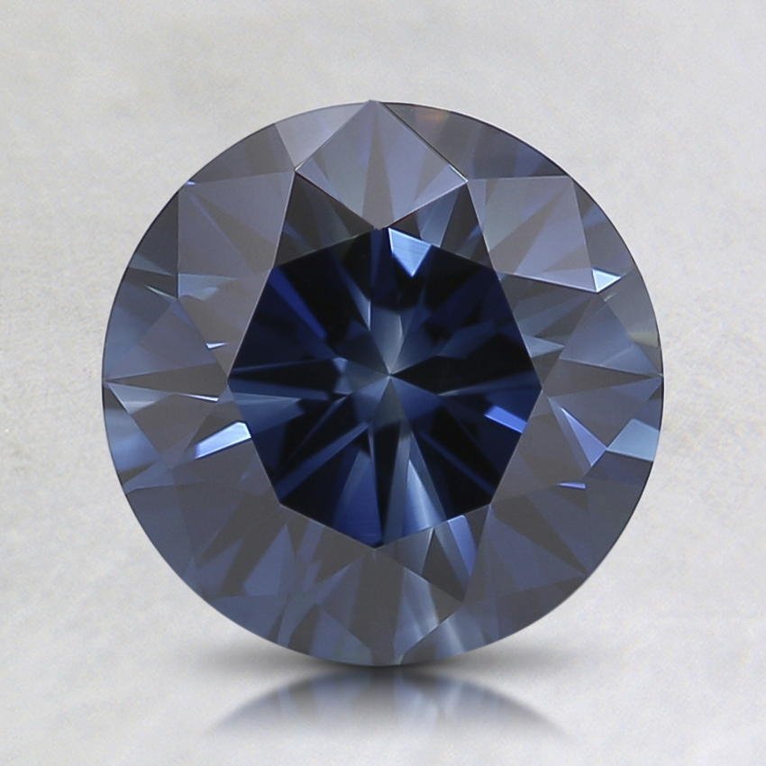 1.64 Ct. Lab Grown Fancy Dark Blue Round Diamond