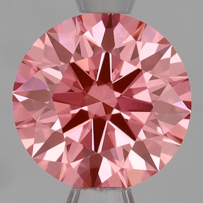 1.05 Ct. Fancy Vivid Pink Round Lab Grown Diamond