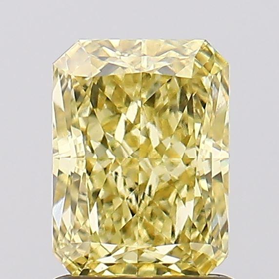 1.62 Ct. Fancy Intense Yellow Radiant Lab Grown Diamond
