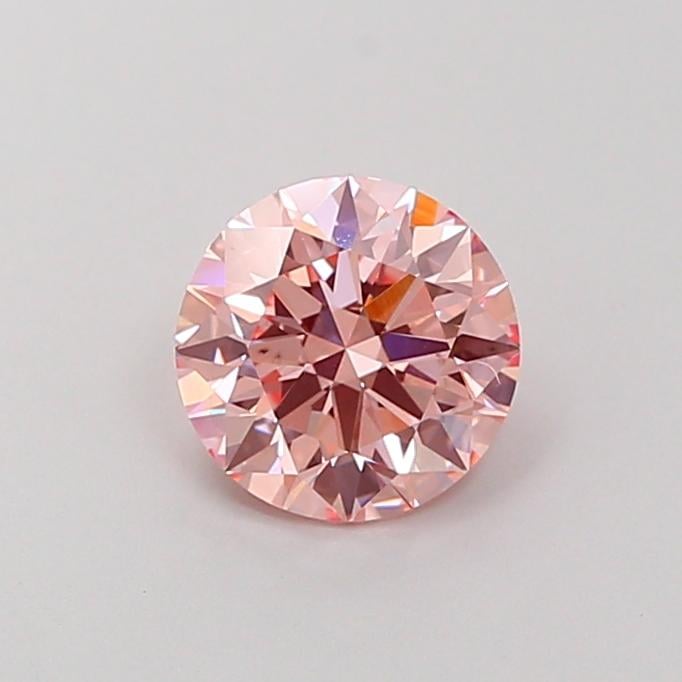 1.30 Ct. Fancy Intense Pink Round Lab Grown Diamond