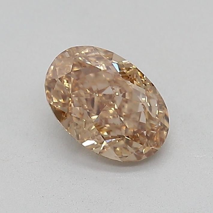 0.71 Ct. Fancy  Brown Oval Lab Grown Diamond