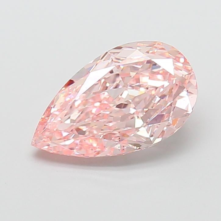 3.55 Ct. Fancy Intense Pink Pear Lab Grown Diamond