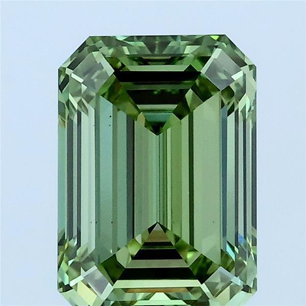 2.09 Ct. Fancy Vivid Green Emerald Lab Grown Diamond