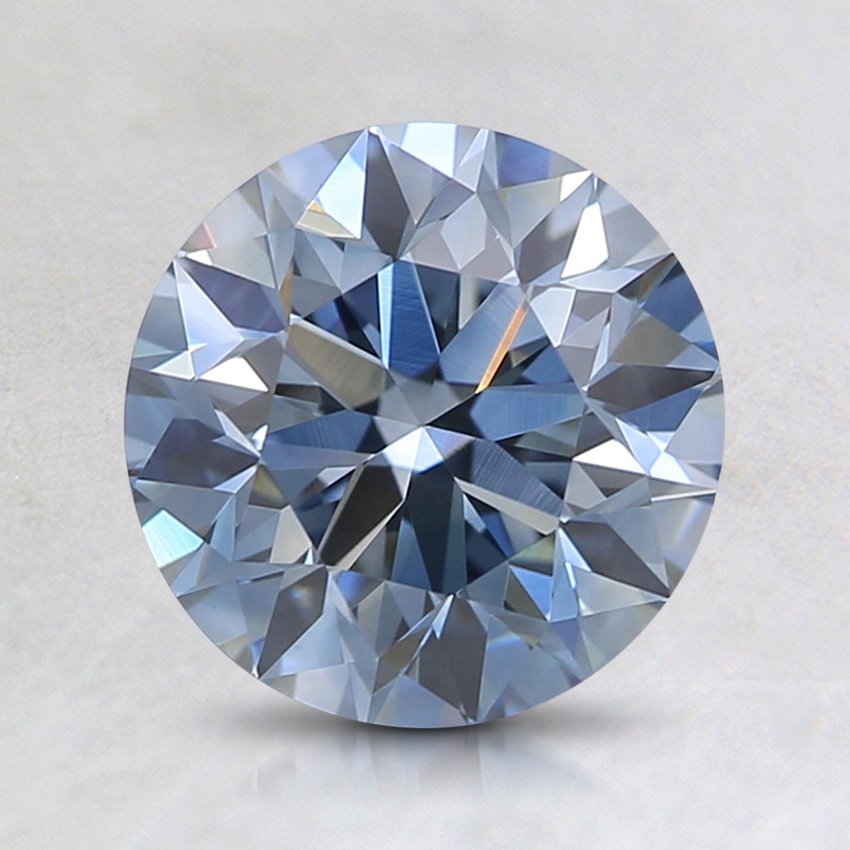 1.49 Ct. Fancy Blue Round Lab Grown Diamond