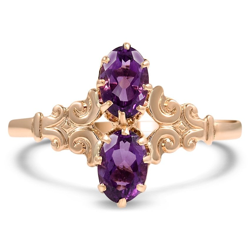 Victorian Amethyst Vintage Ring