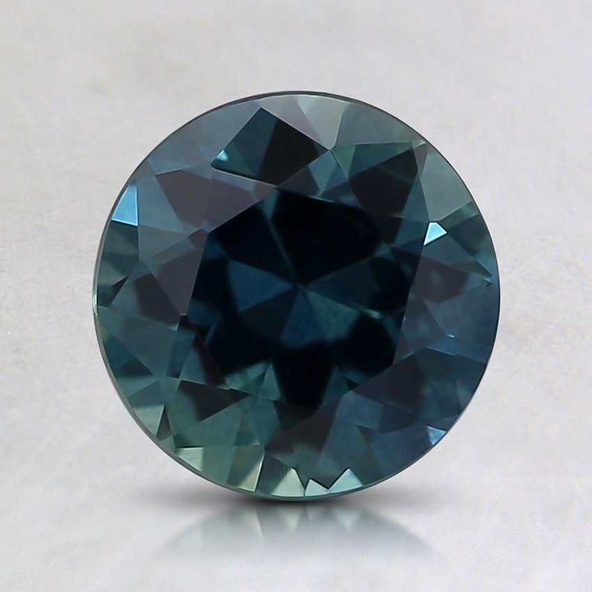 6.9mm Montana Premium Teal Round Sapphire