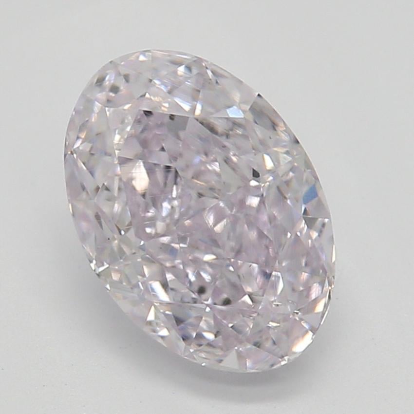 1.03 Ct. Light Pink Oval Diamond