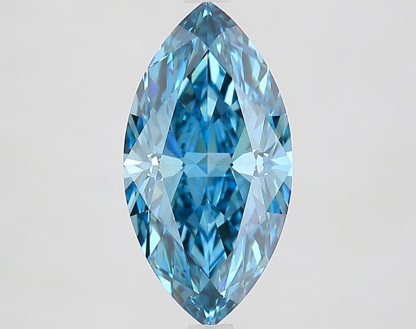 3.10 Ct. Fancy Vivid Pink Marquise Lab Grown Diamond