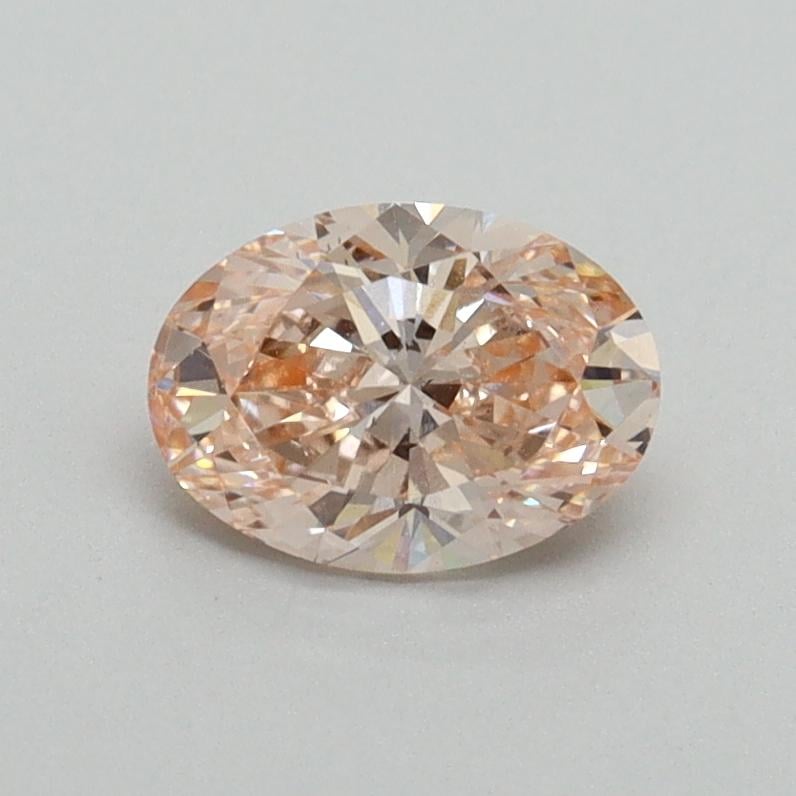 0.71 Ct. Fancy Pink Oval Lab Grown Diamond