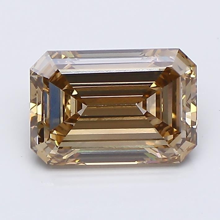 1.48 Ct. Fancy  Brown Emerald Lab Grown Diamond