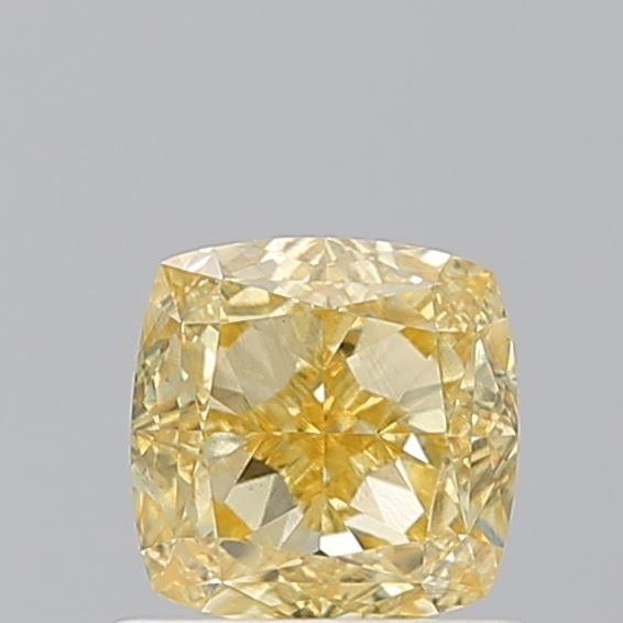 1.11 Ct. Fancy Intense Yellow Cushion Lab Grown Diamond