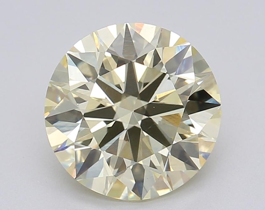 2.02 Ct. Fancy Light Yellow Round Lab Grown Diamond