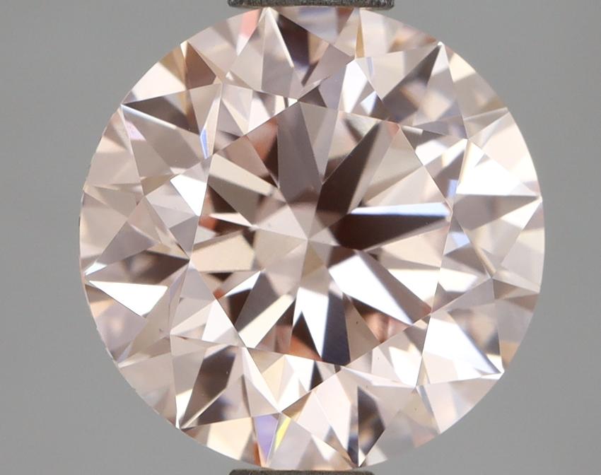 2.50 Ct. Fancy Pink Round Lab Grown Diamond