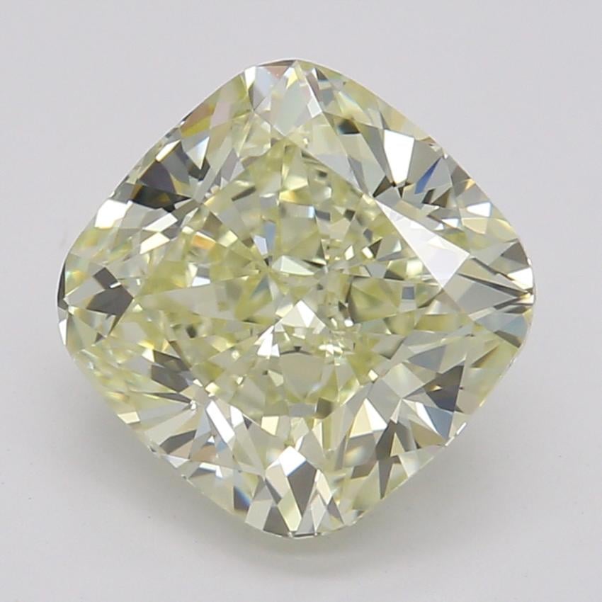 1.51 Ct. Fancy Light Yellow Cushion Diamond