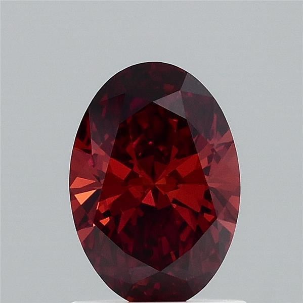 1.03 Ct. Fancy Deep Orange Oval Lab Grown Diamond