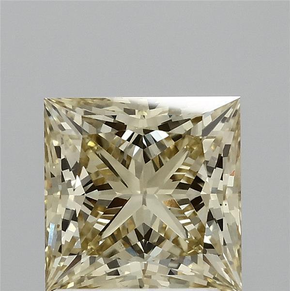 2.01 Ct. Fancy Intense Yellow Princess Lab Grown Diamond