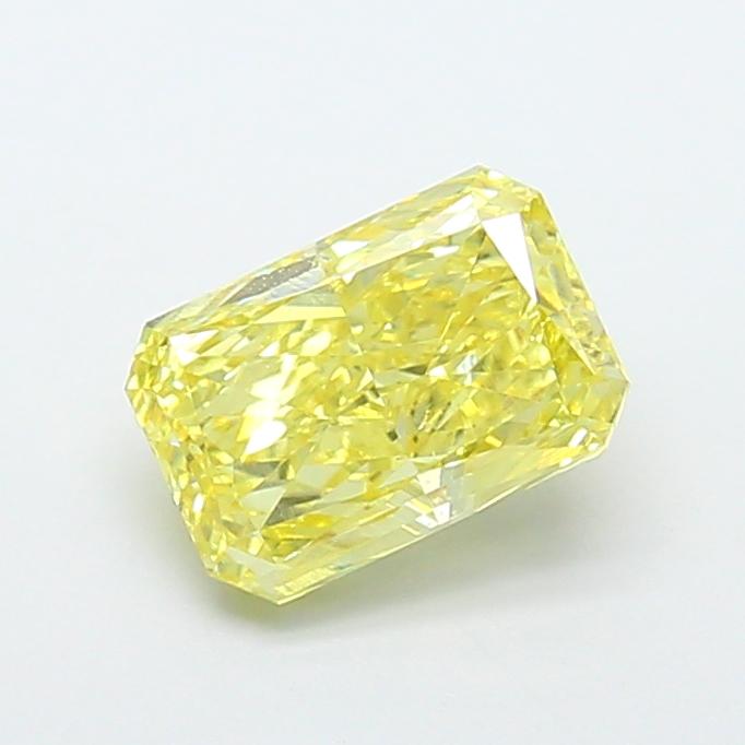 2.00 Ct. Fancy Intense  Yellow Radiant Lab Grown Diamond