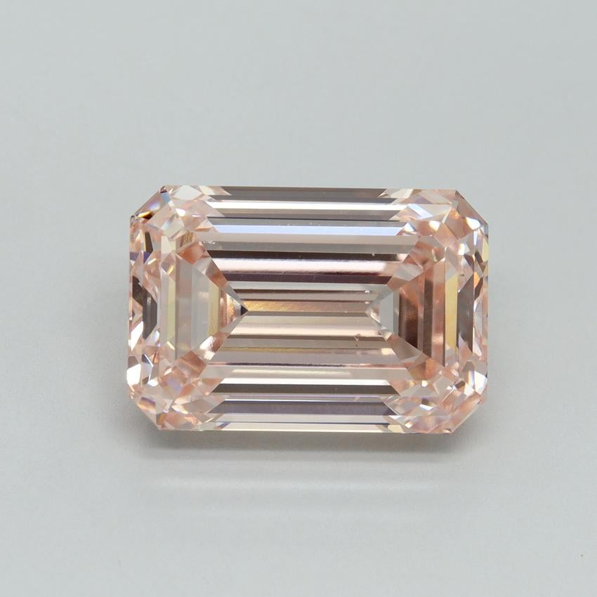 10.03 Ct. Fancy Intense Pink Emerald Lab Grown Diamond