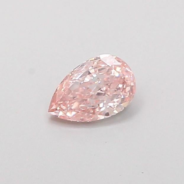 0.31 Ct. Fancy Intense  Pink Pear Lab Grown Diamond