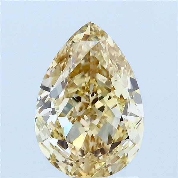 2.08 Ct. Fancy Yellow Pear Lab Grown Diamond