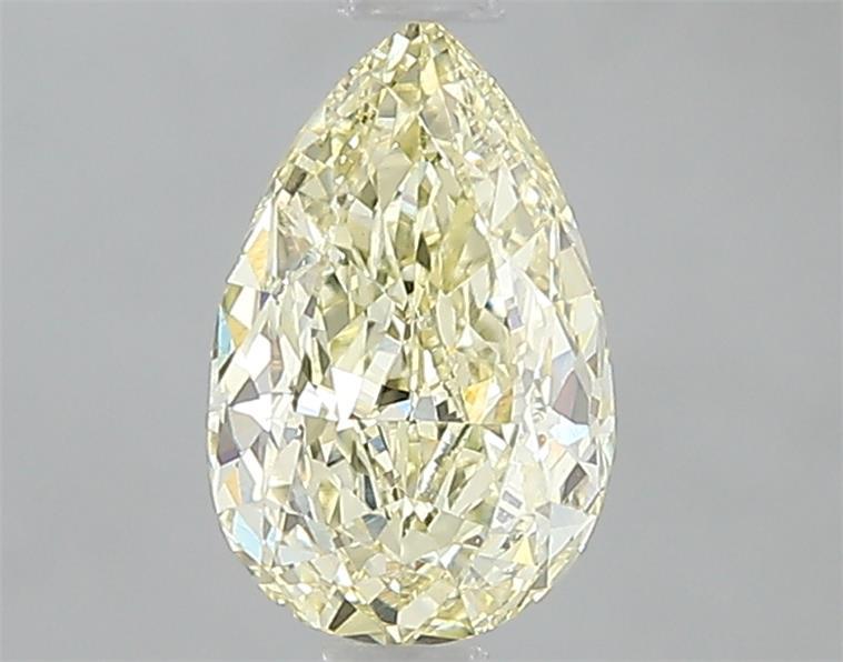 1.07 Ct. Fancy Yellow Pear Lab Grown Diamond