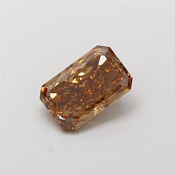 1.09 Ct. Fancy Brown Radiant Lab Grown Diamond
