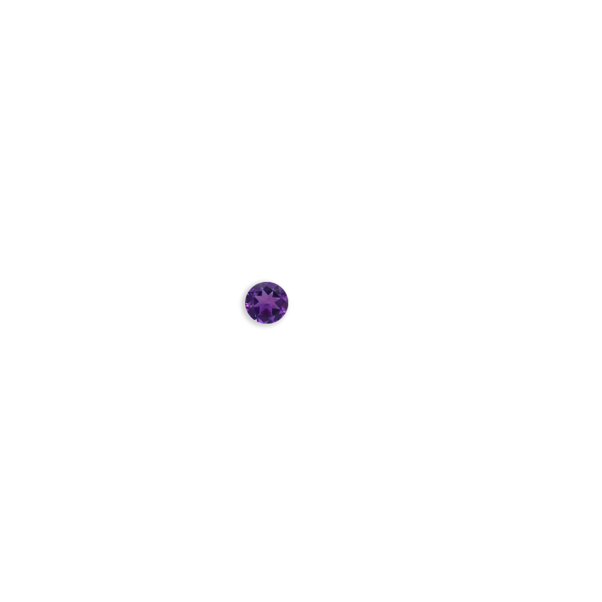 6mm Fine Round Amethyst