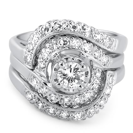Retro Diamond Vintage Ring
