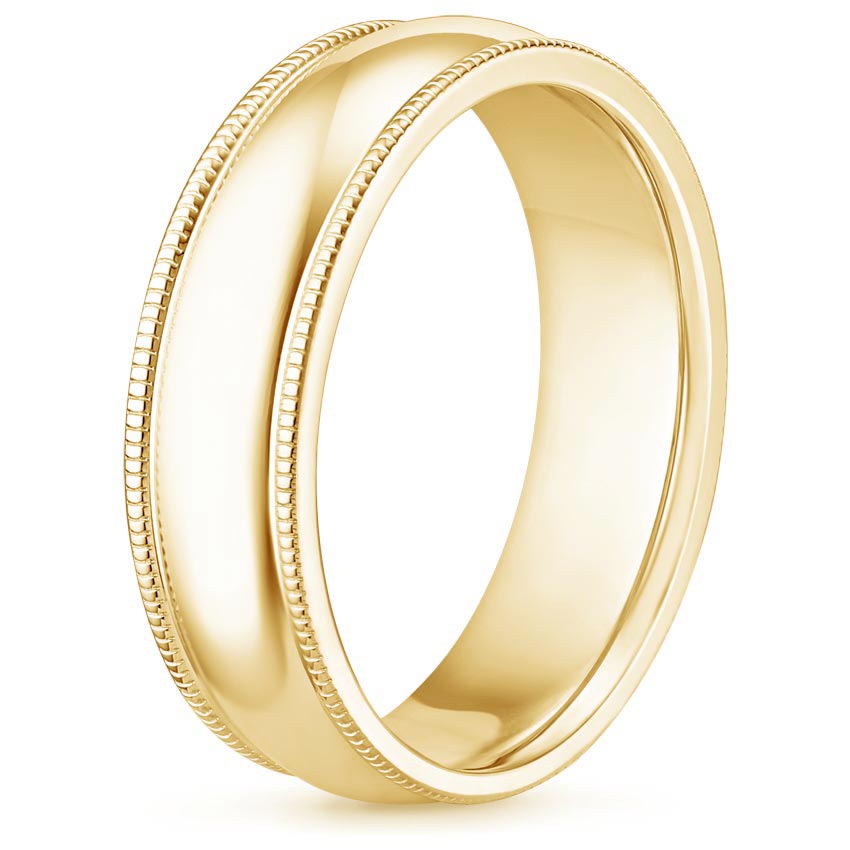 5mm Milgrain Wedding Ring | Brilliant Earth