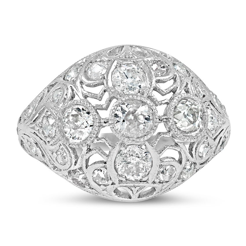 Edwardian Diamond Vintage Ring