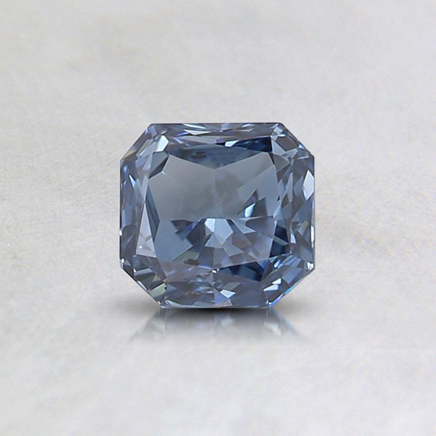 0.45 Ct. Fancy Intense Blue Cushion Lab Grown Diamond