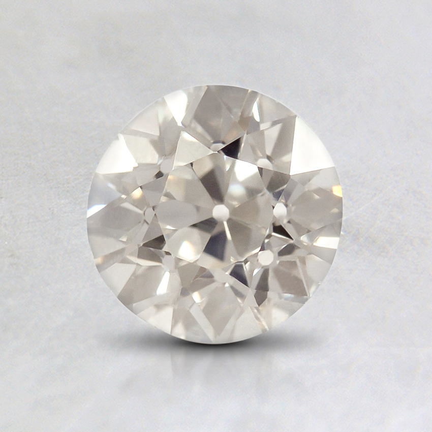 0.97 Carat, I Color, VS2 Clarity, Round Old European Cut Diamond