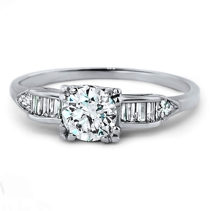 Art Deco Diamond Vintage Ring