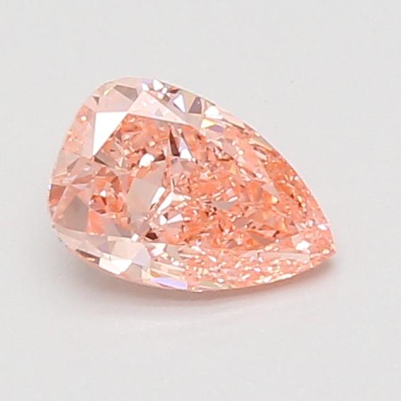 0.83 Ct. Fancy Vivid Pink Pear Lab Grown Diamond