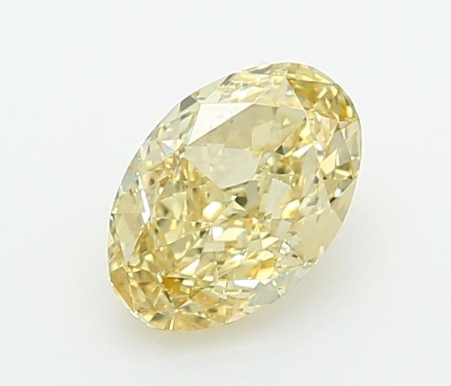1.30 Ct. Fancy Intense  Yellow Oval Lab Grown Diamond
