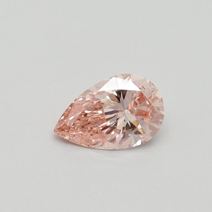 0.41 Ct. Fancy Brownish Pink Pear Lab Grown Diamond