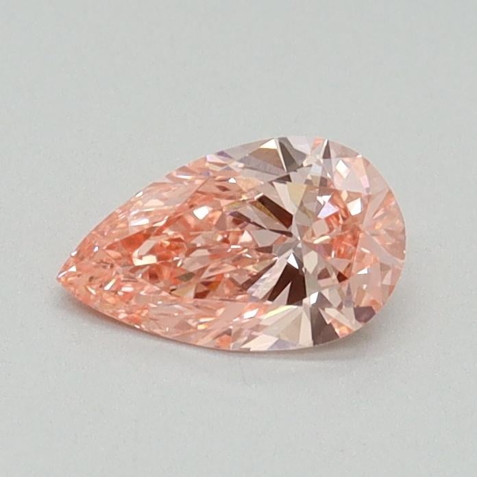 0.40 Ct. Fancy Vivid Pink Pear Lab Grown Diamond