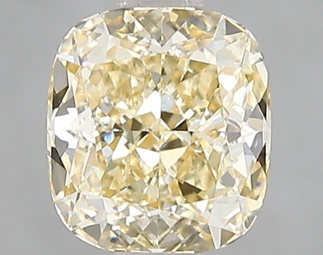 1.60 Ct. Fancy Intense Yellow Cushion Lab Grown Diamond