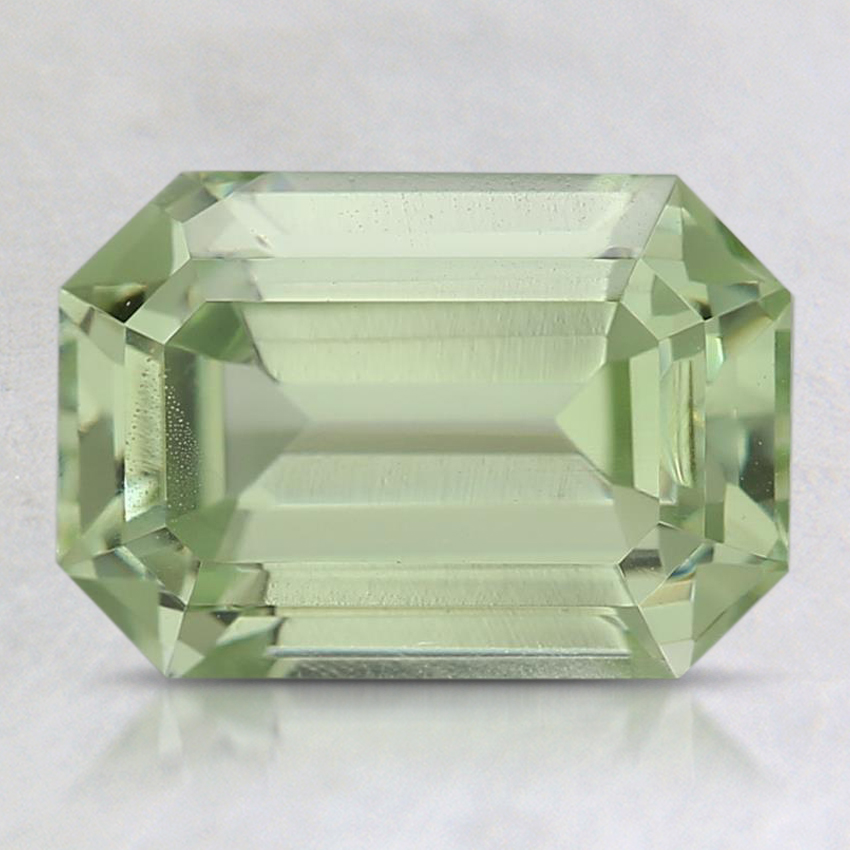 8.8x6.1mm Unheated Mint Green Emerald Garnet