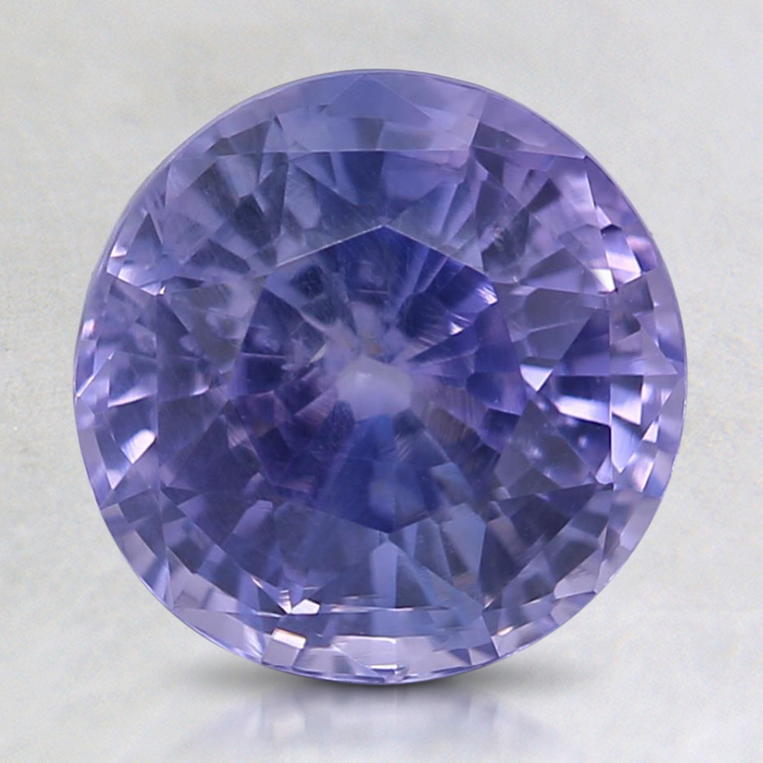 8.2mm Purple Round Sapphire