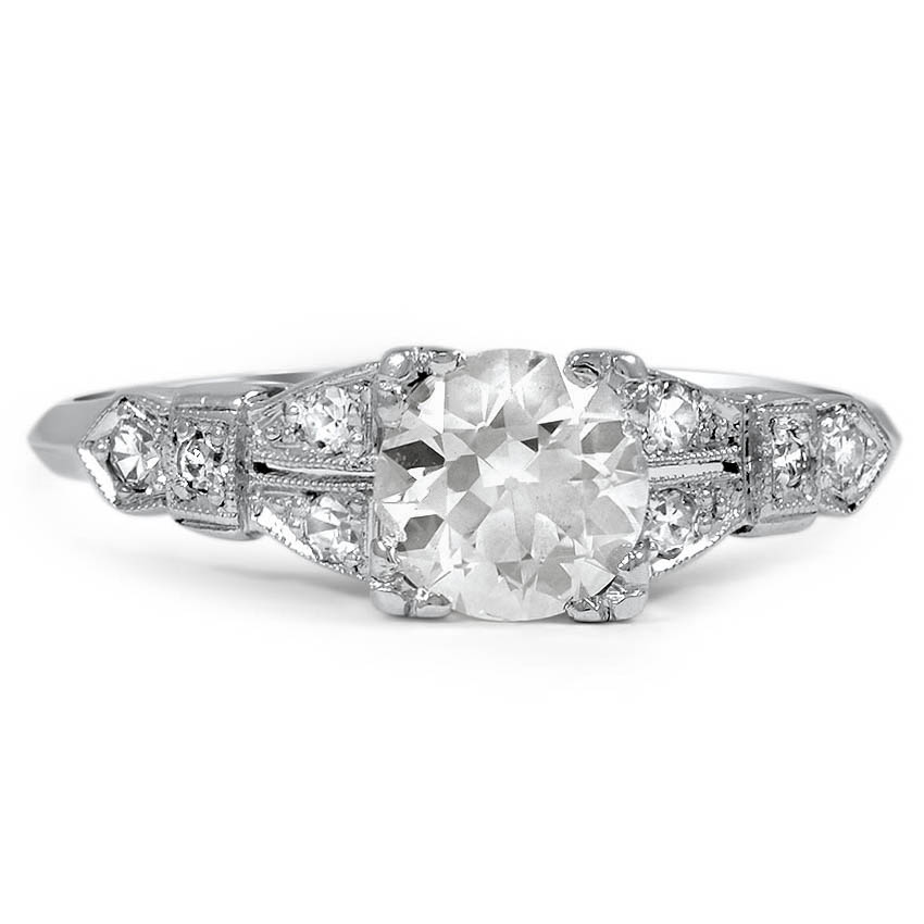 Art Deco Diamond Vintage Ring | Tobi | Brilliant Earth