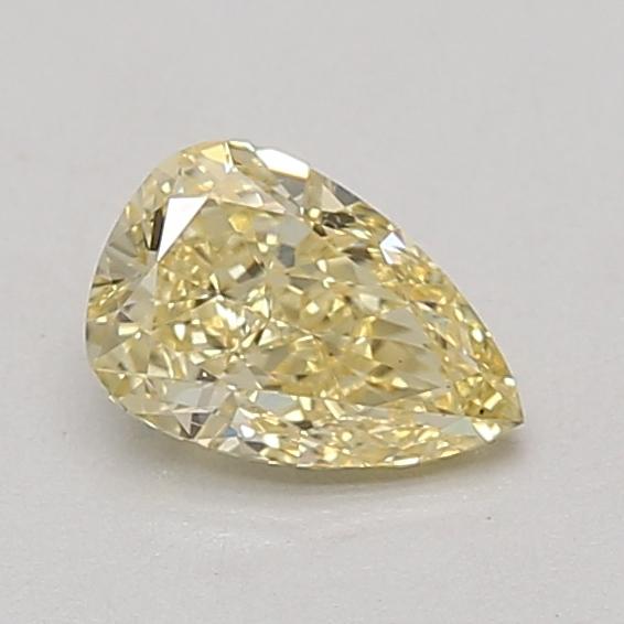 0.75 Ct. Fancy Intense Yellow Pear Lab Grown Diamond