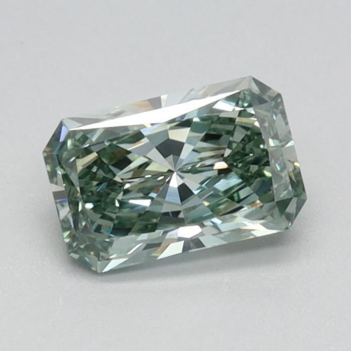 0.59 Ct. Fancy Intense Green Radiant Lab Grown Diamond